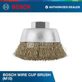 Bosch Wire Cup Brush (M10)